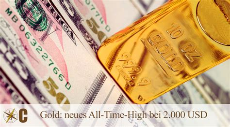 gold neues  time high bei  usd capitalconcept