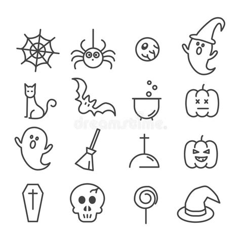 halloween ghost icon stock vector illustration of spooky