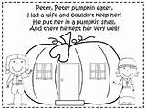 Peter Eater Pumpkin Coloring Sheet Poster Followers sketch template