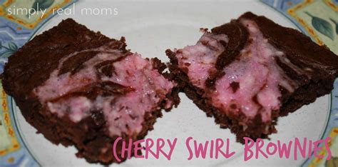 cherry swirl valentine brownies simply real moms
