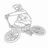Bmx Bicicleta Ausmalen Dibujos Hellokids Bicicross Buscar Ciclistas Salto Rennrad Radfahrer sketch template