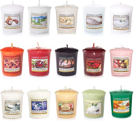 yankee candle votive  bundle   votive scented candles mixed