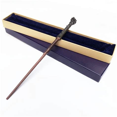 newest high quality metal core hp magical wand withi gift blue box packing chirstmas cosplay toy