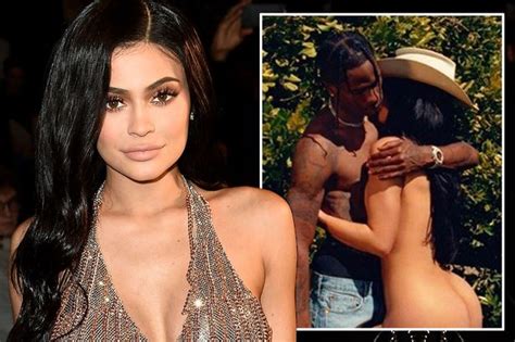 Kylie Jenner Enjoys Naked Cuddles With Travis Scott As