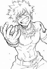 Coloring Pages Hero Academia Dabi Anime Drawing sketch template