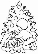 Coloring Christmas Pages Printable Drawing Kids Christian Print Xmas Colouring Children Tree Cliparts Stencils Tattoo Skull Clipart Footballs Gangster Color sketch template