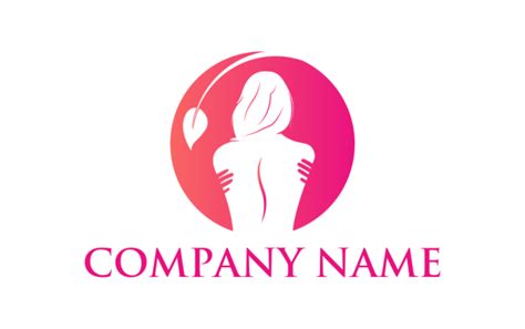 free massage spa logos facial salon sauna logodesign