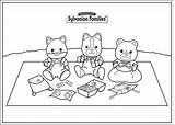 Calico Critters Triplets sketch template