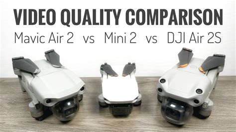 video quality comparison  dji air   mavic air   dji mini  youtube