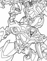 Coloring Megatron Transformers Pages Optimus Prime Malvorlagen Cruel Bumblebee sketch template