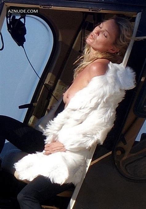 Kate Moss Topless In A Photoshoot In Helicopter At Italy S Amalfi Coast