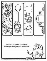 Storybots Coloring Activity Bots Story Bookmarks Pages Printable Sheets Kids Color Birthday Monster Bookmark Robot Market Diy Worksheets School Activities sketch template