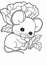 Mouse Coloring Pages Mice Color Printable Kids Coloringpages1001 sketch template
