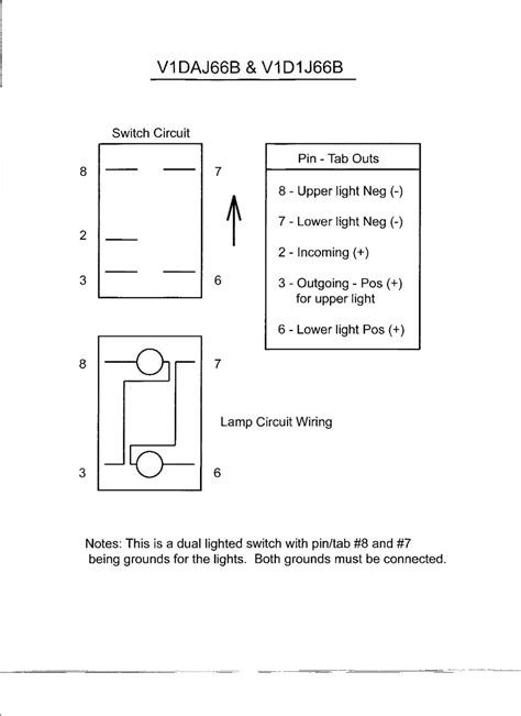 illuminated rocker switch wiring diagram wiring diagram