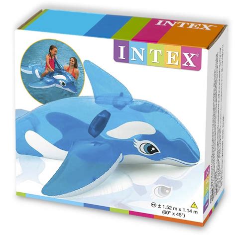intex lil blue whale ride on toy at mighty ape nz
