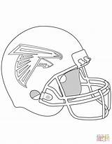 Coloring Falcons Pages Atlanta Helmet Raiders Seahawks Printable Super Bowl Oakland Panthers Drawing Carolina Seattle Logo Color Nfl Broncos Football sketch template