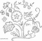 Embroidery Patterns Crewel Jacobean Hand Floral Stitches Designs 1975 Pattern Drawing Flickr Library Redwork Beginners Horse Pdf Near Easy Vintage sketch template