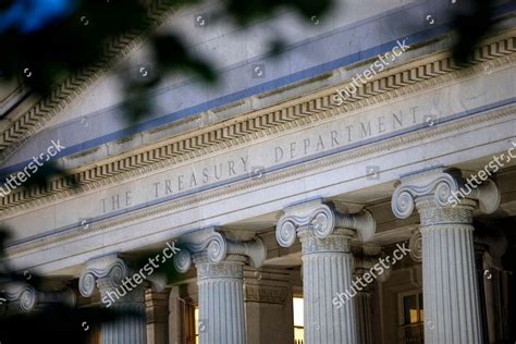 photo shows  treasury department editorial stock photo stock