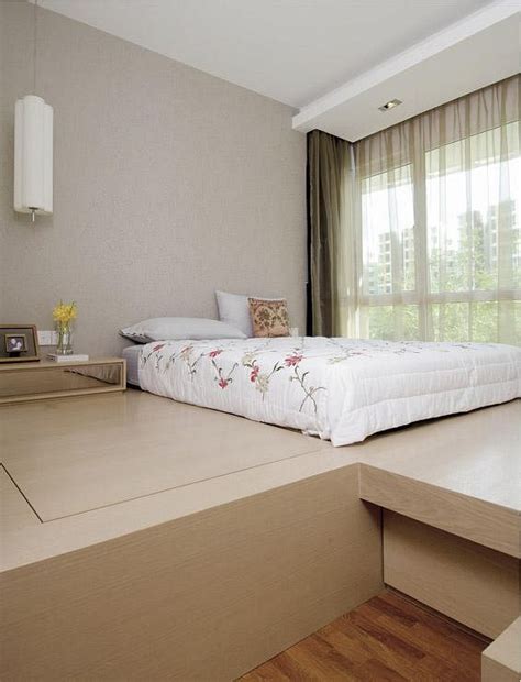 bedroom design ideas  simple  stylish platform beds home decor singapore