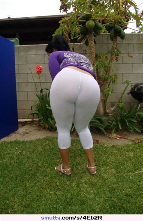 thick ass latina neighbor in white spandex bigass milf