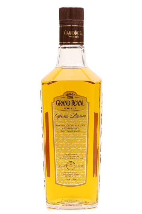 grand royal special reserve whisky  whisky auctions