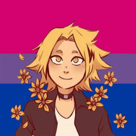 Denki Kaminari Bisexual Pride Profile Picture Icon Pfp Edited By