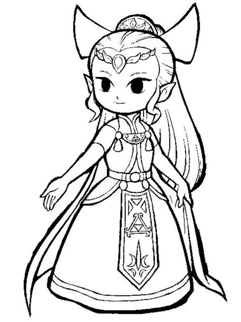 princess zelda coloring pages faerlmarie coloring pages