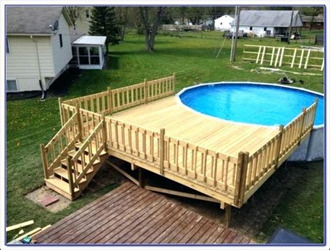 ground  pool  deck pool deck plans