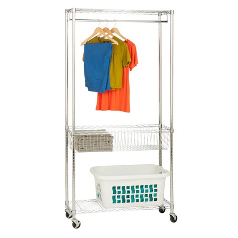 chrome rolling laundry station urban clotheslines