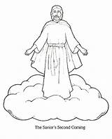 Jesus Lds Printable Clouds Murrayandmathews Expresses Allowing Appreciation Sermons4kids sketch template