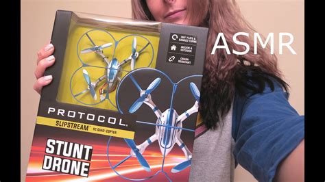 protocol slipstream quadcopter stunt drone unboxing asmr soft spoken youtube