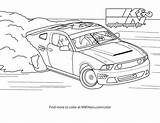 Drift Coloring Car Pages Printable Book Color Kids Template sketch template