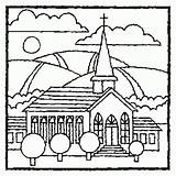 Church Catholic Coloring Pages Getdrawings Drawing sketch template