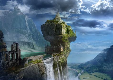 colored views matte painting