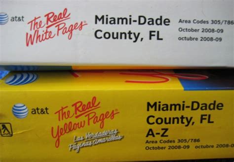 phone book real yellow pages miami dade fl