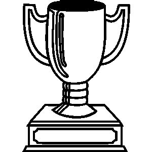 trophy template clipart