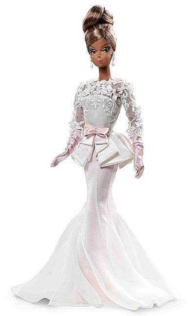 2012 barbie collector bfmc silkstone atelier evening gown doll nrfb w3426