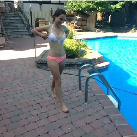candid bikini sexy pics of an amateur teen relaxing by the pool