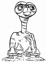 Et Coloring Pages Printable Kids Space Extra Sheets Terrestrial Para Coloriage Colorear Colouring Alien Drawing Colorier Cartoon Imprimer Online Book sketch template