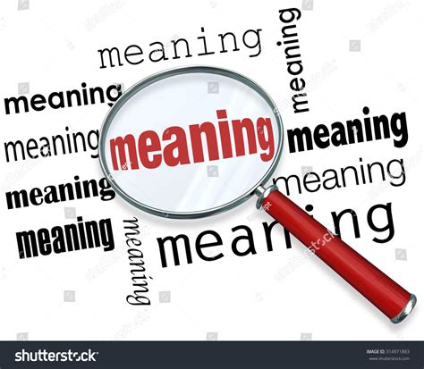 meaning word   magnifying glass  illustrate   searching  finding