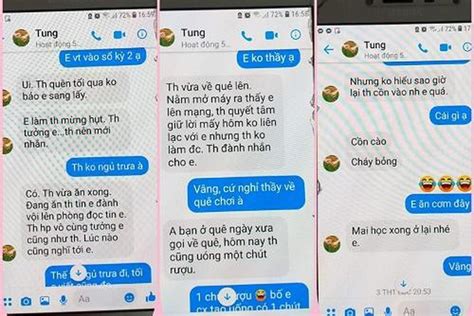 Thầy Giáo Trường Chuyên Thái Bình Thừa Nhận Nhắn Tin Tình Cảm Với Nữ