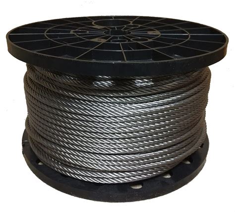 iwrc stainless steel grade  wire ropes ss rs