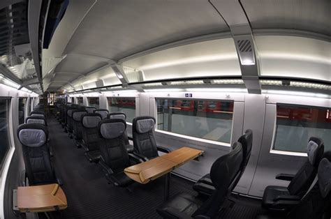 ice db train interior  class deutsche bahn karlsruh flickr
