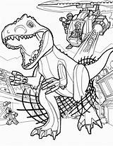 Coloring Pages Jurassic Capture Air sketch template