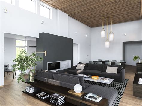 modern homes   shades  gray