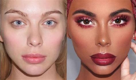 Makeup Artist Provokes Outrage By Turning White Woman Black The