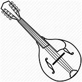 Mandolin Drawing Instrument Paintingvalley Drawings sketch template