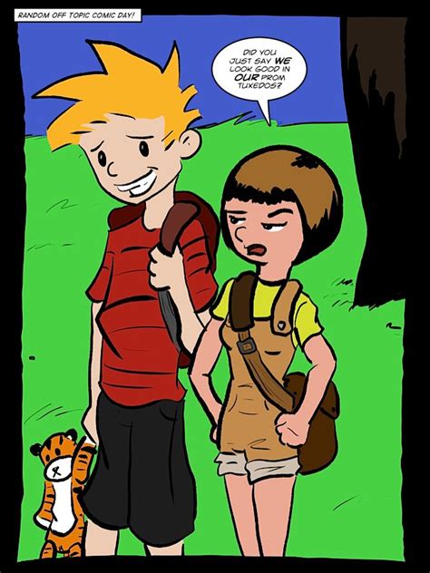 Calvin And Hobbes Prom By Midgear Calvin And Hobbes Calvin And