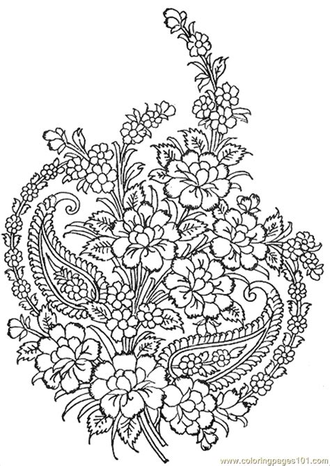 advanced flower mandala coloring pages print