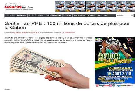 newspaper lunion        convert dollars  cfa francs au journal